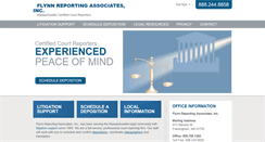 Desktop Screenshot of flynnreporting.com